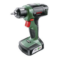 Bosch EasyDrill 12 Notice Originale