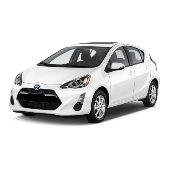 Toyota PRIUS C 2015 Manuels