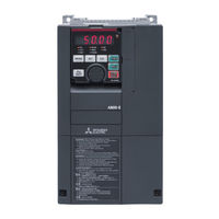 Mitsubishi Electric 800 Serie Guide D'installation