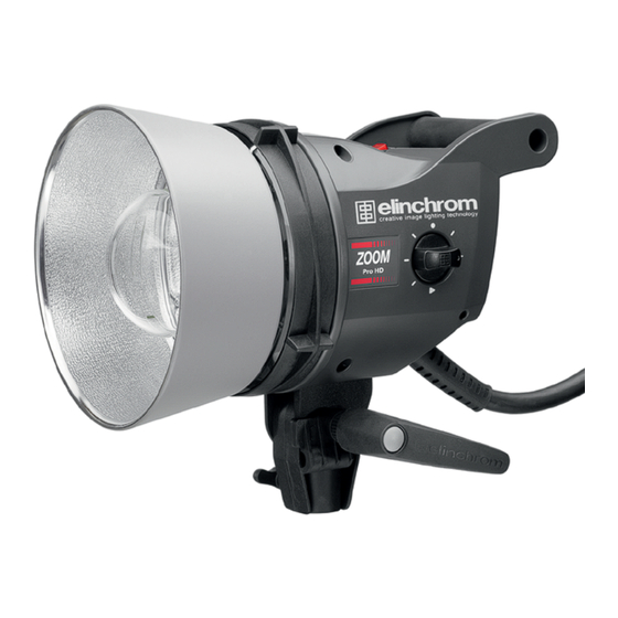 Elinchrom ZOOM Pro HD Manuel D'utilisation