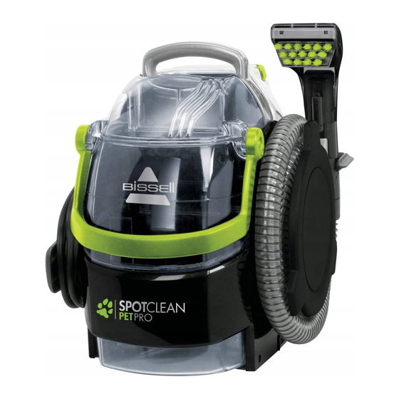 Bissell SPOTCLEAN PET PRO 15585 Manuels