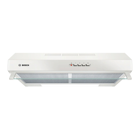 Bosch DHU672U Notice D'utilisation
