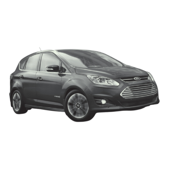 Ford C-MAX HYBRIDE 2018 Manuel Du Propriétaire