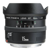 Canon EF 85mm f/1.2L USM Mode D'emploi
