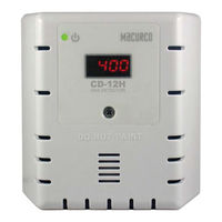 Macurco Macurco CD-12H Mode D'emploi
