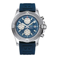 Breitling COLT CHRONOGRAPH AUTOMATIC Mode D'emploi