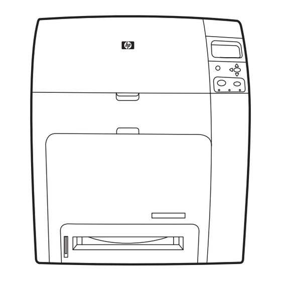 HP Color LaserJet CP4005 Guide D'utilisation