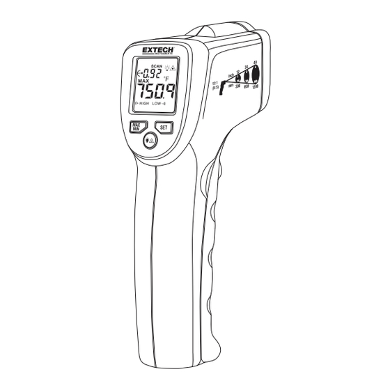 Extech Instruments IR260 Manuel D'utilisation