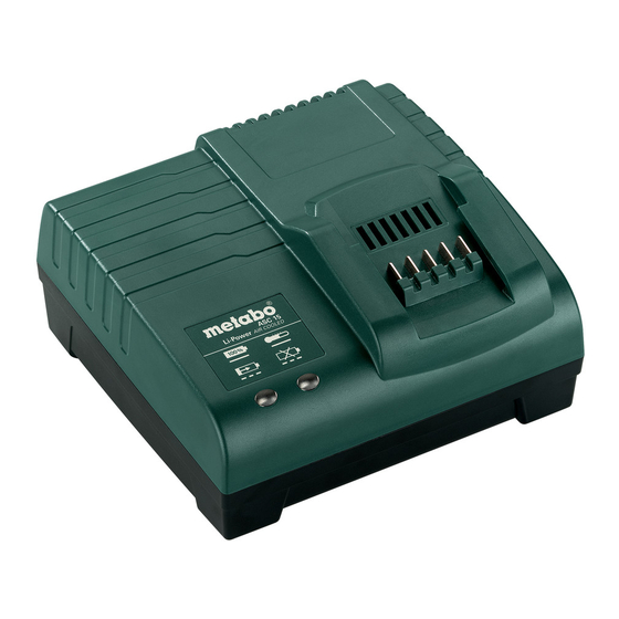 Metabo ASC 15 Notice Originale