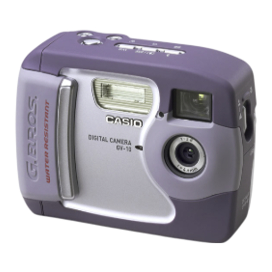 Casio GV-10 Mode D'emploi
