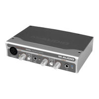 M-Audio FIREWIRE SOLO Guide De L'utilisateur