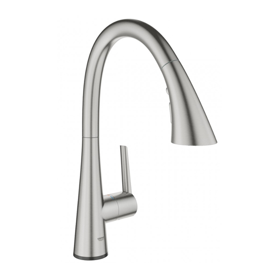 Grohe ZEDRA TOUCH 30 219 Mode D'emploi