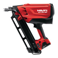 Hilti GX 90-WF Mode D'emploi