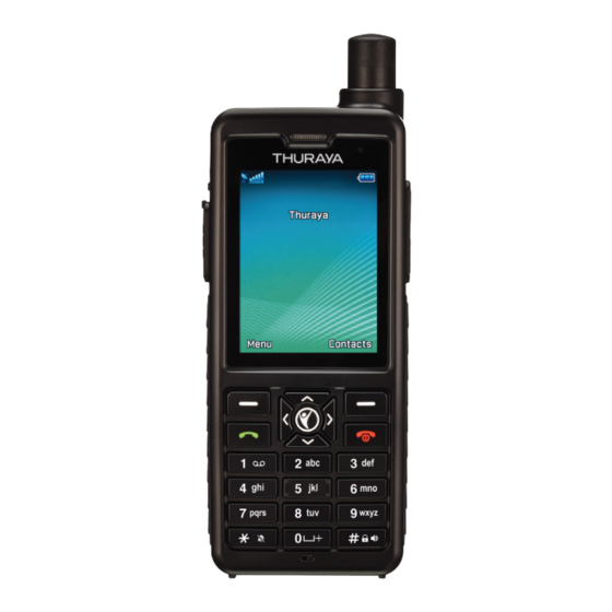 Thuraya XT-PRO Mode D'emploi