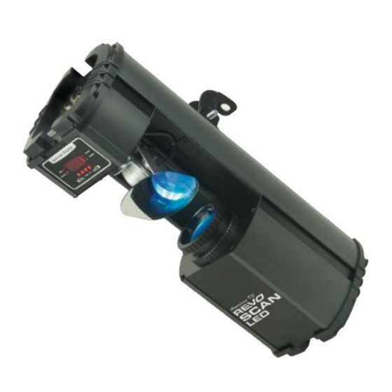 ADJ REVO SCAN LED Manuel D'utilisation