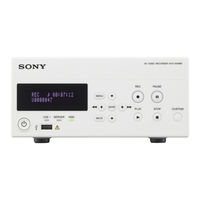 Sony HVO-500MD Instructions D'utilisation