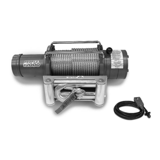 RAMSEY WINCH PATRIOT PROFILE 12000 Manuel Du Propriétaire