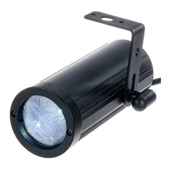 thomann Fun Generation PinSpot LED 3W 6,5K Notice D'utilisation