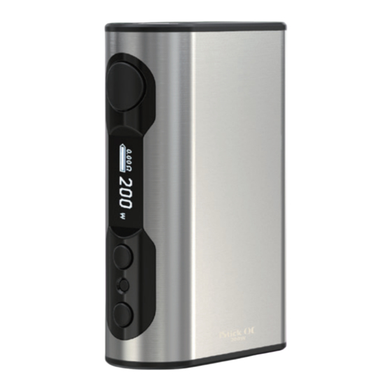 InnoCigs SC iStick QC 200W Manuel De L'utilisateur