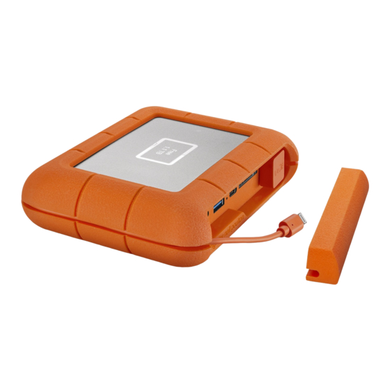 LaCie Rugged BOSS SSD Mode D'emploi