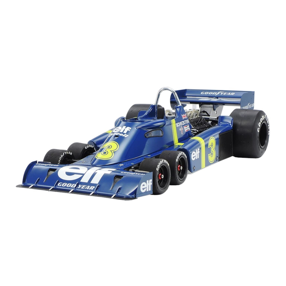 Tamiya Tyrrell P34 SIX WHEELER 12036 Mode D'emploi