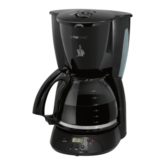 Clatronic KA 3422 Mode D'emploi