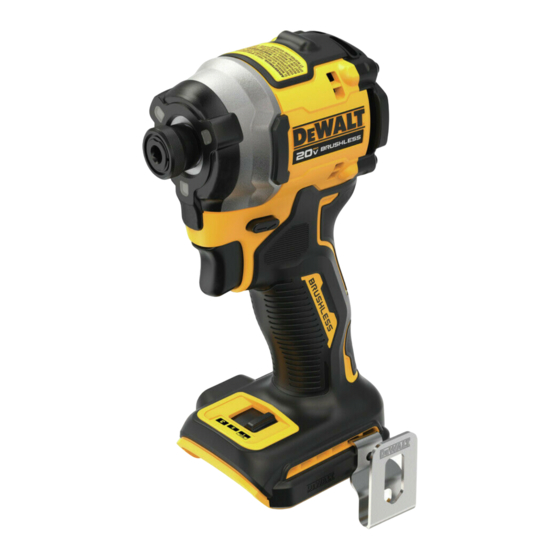 DeWalt XR DCF850 Traduction De La Notice D'instructions Originale