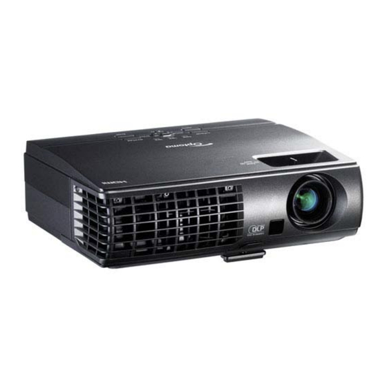 Optoma EX 7155E Notice D'utilisation