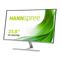 Hannspree HS249PSB Manuel De L'utilisateur