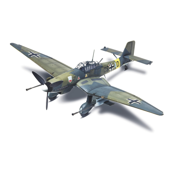 REVELL STUKA JU 87G-1 TANK BUSTER Manuels