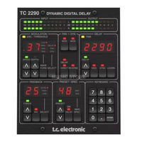 TC Electronic Icon TC2290 NATIVE Mode D'emploi