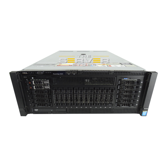 Dell PowerEdge R920 System Mode D'emploi