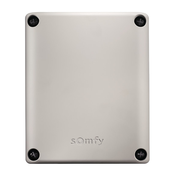 SOMFY CB 230 RTS Manuel D'installation