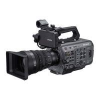 Sony PXW-FX9TK Mode D'emploi