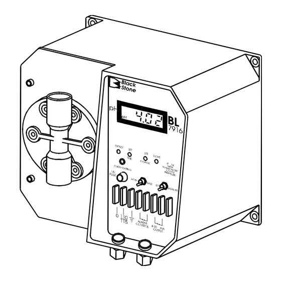 Hanna Instruments BL 7916 Notice D'utilisation