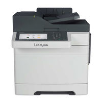 Lexmark CX510 Série Guide De L'utilisateur