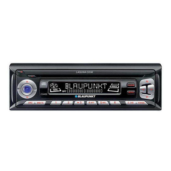 Blaupunkt Laguna CD36 Manuels