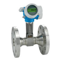 Endress+Hauser Proline Prowirl F 200 HART Manuel De Mise En Service