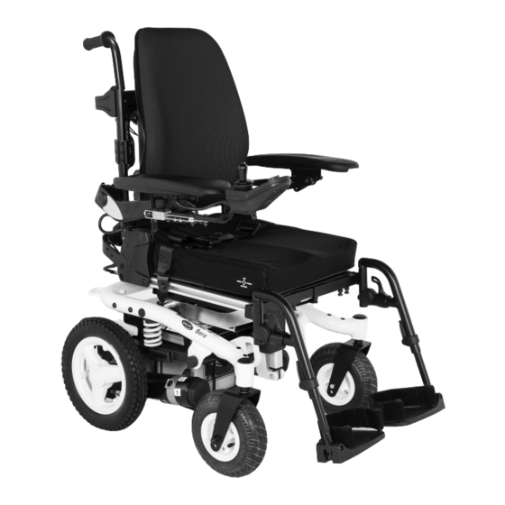 Invacare Bora XTR Série Manuel D'utilisation