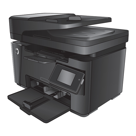 HP LaserJet Pro M125A Guide De L'utilisateur