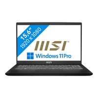 MSI Modern 15 B13M-272BE Mode D'emploi