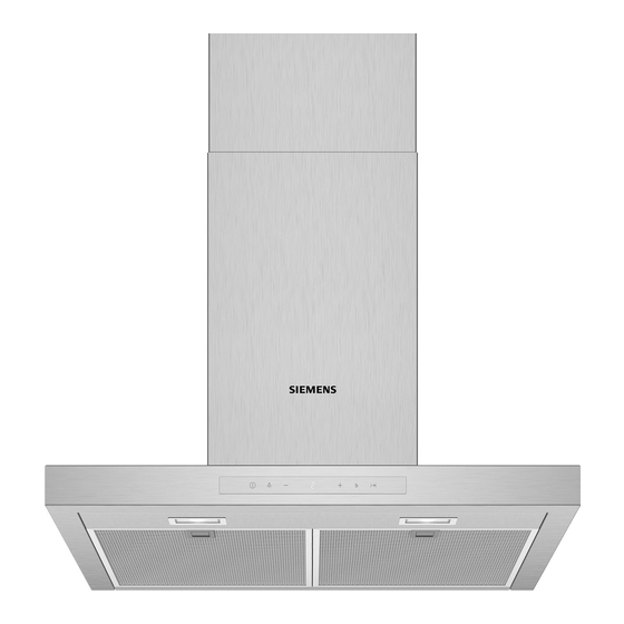 Siemens LC67BCP50 Manuel D'utilisation Et Notice D'installation