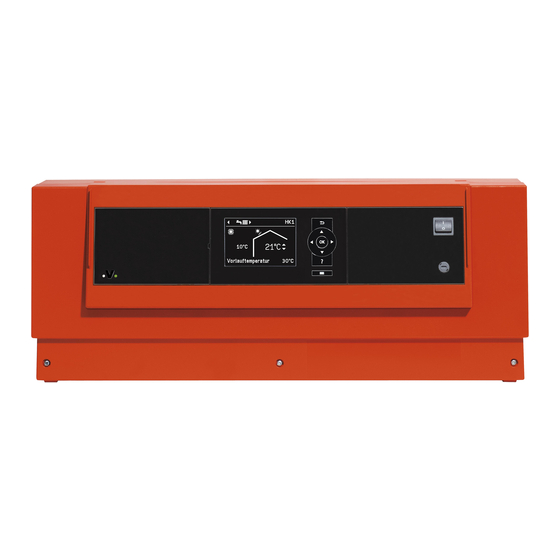 Viessmann VITOTRONIC 200 Notice D'utilisation Pour L'utilisateur