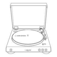 Audio-Technica AT-LP60XUSB Manuel De L'utilisateur