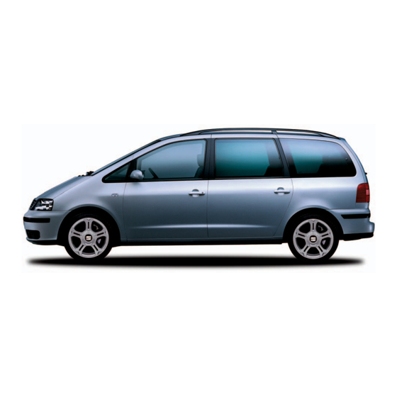 Seat alhambra Manuel D'instructions