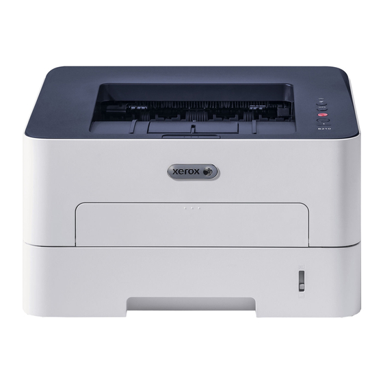 Xerox B210 Guide D'installation