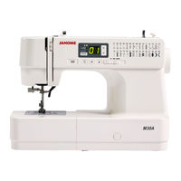 Janome M30 Mode D'emploi