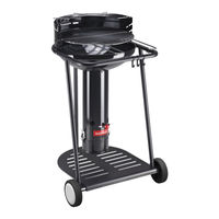 Barbecook MAJOR BLACK GO Instructions D'assemblage