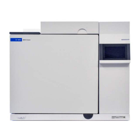 Agilent 8860 Manuel D'utilisation