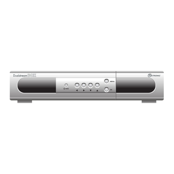 Metronic DualstreamBOX Manuel